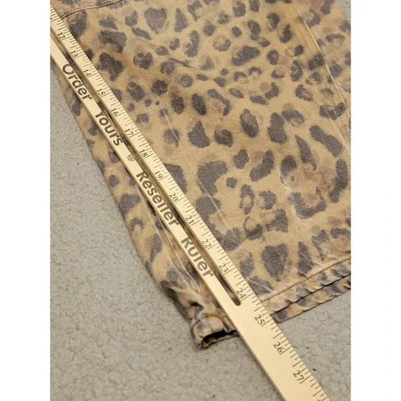 We The Free Leopard Print Jeans - Brown and Black - Picture 8 of 16